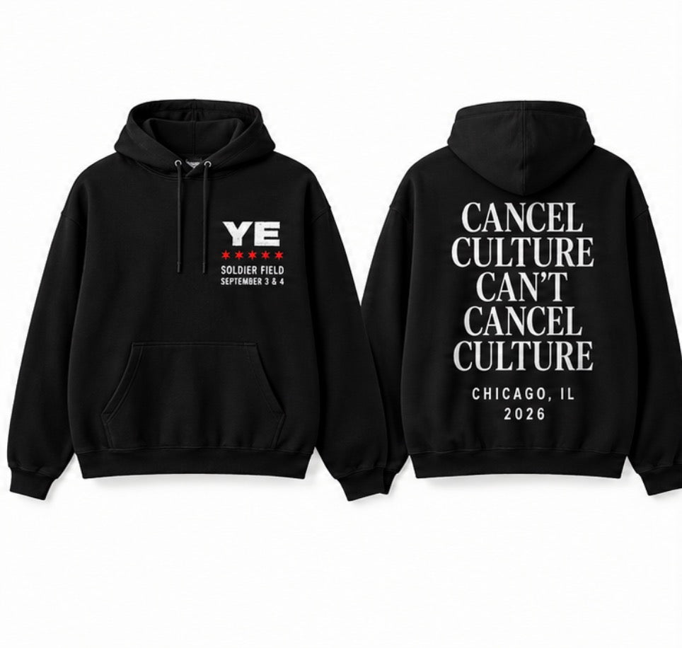 CANCEL CULTURE HOODIE — CHICAGO 2026